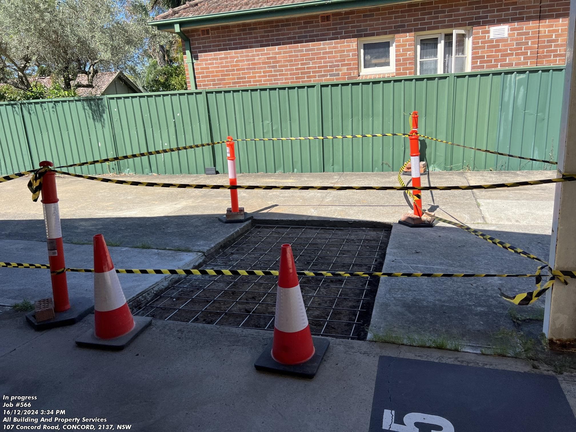 Driveway concreting 11