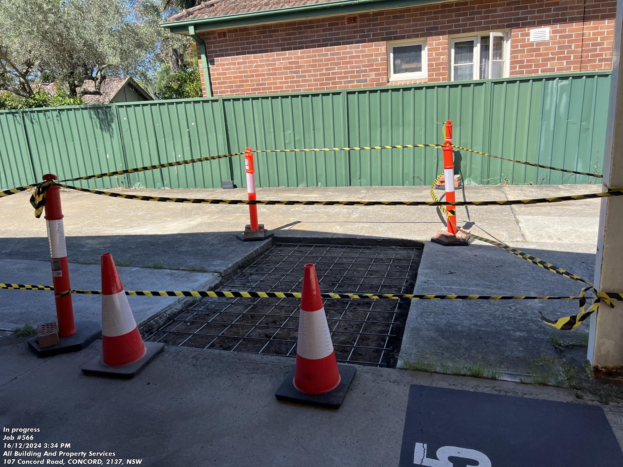 Driveway concreting 10