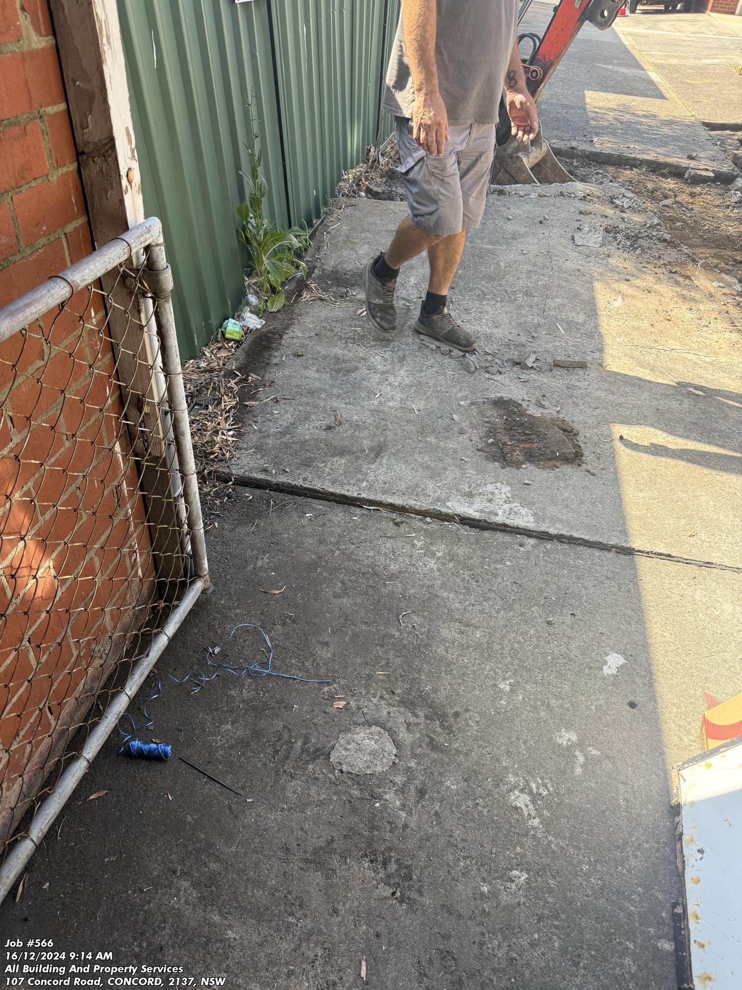 Driveway concreting 12