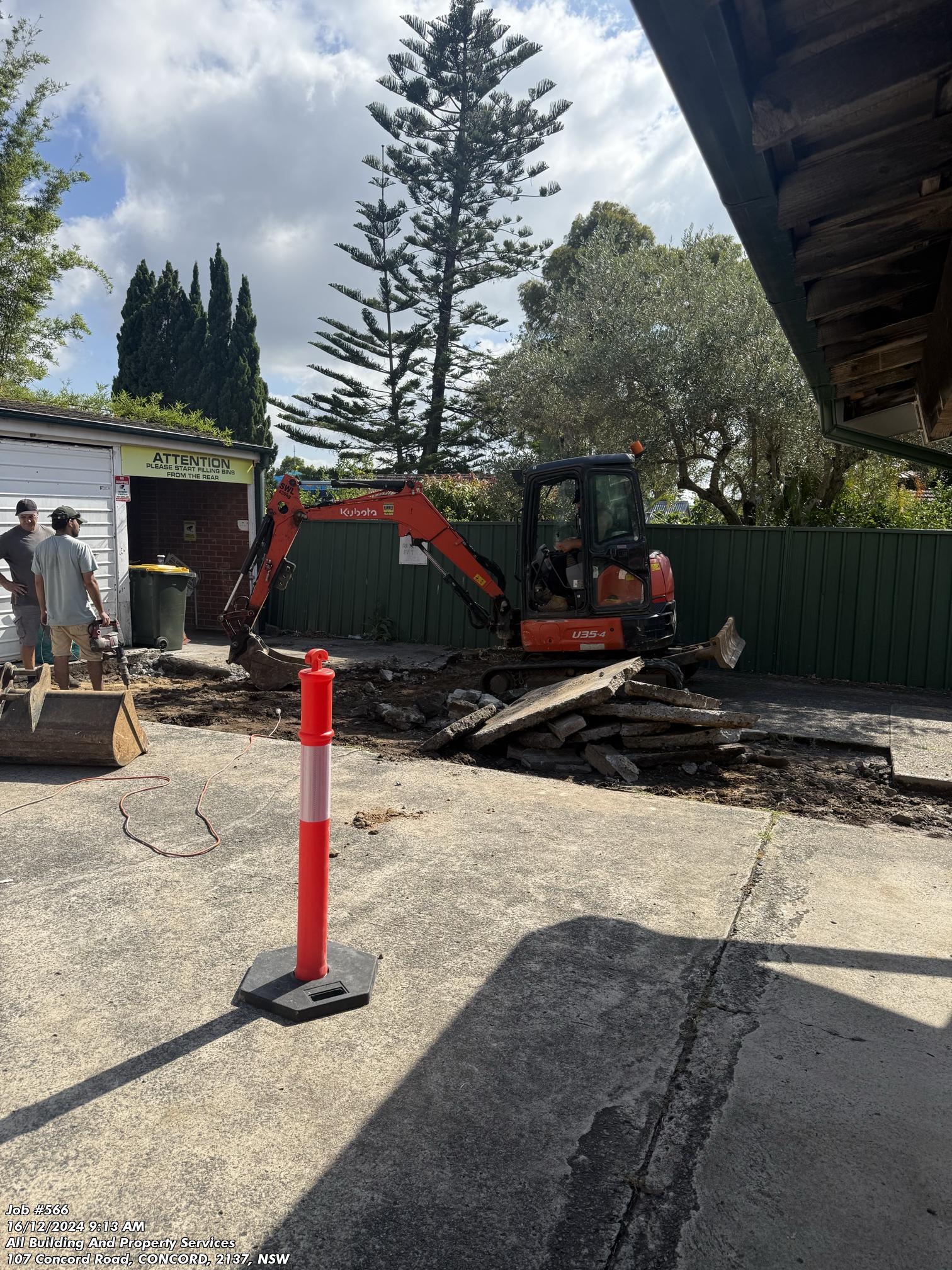 Driveway concreting 13