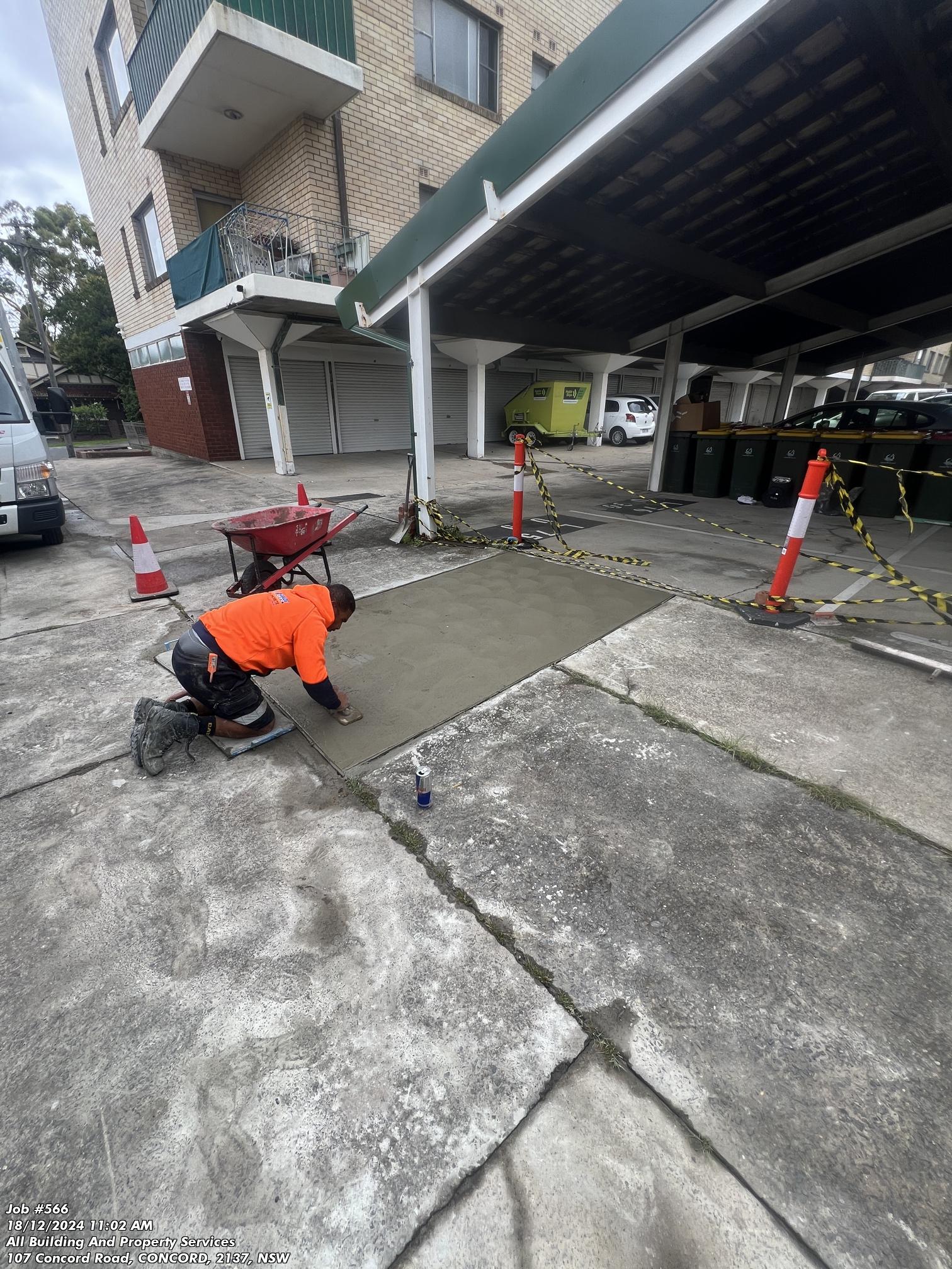 Driveway concreting 5