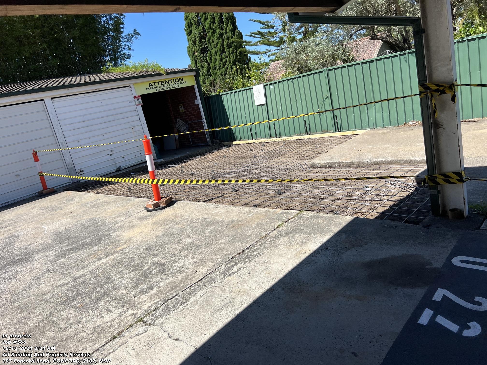 Driveway concreting 9